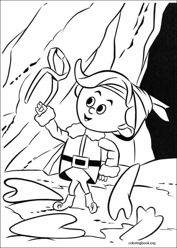 Rudolph The Red-Nosed Reindeer coloring page (028)