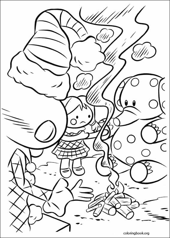 Rudolph The Red-Nosed Reindeer coloring page (032)