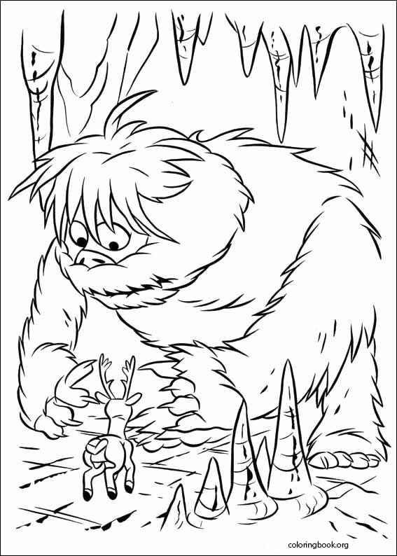 Rudolph The Red-Nosed Reindeer coloring page (034)
