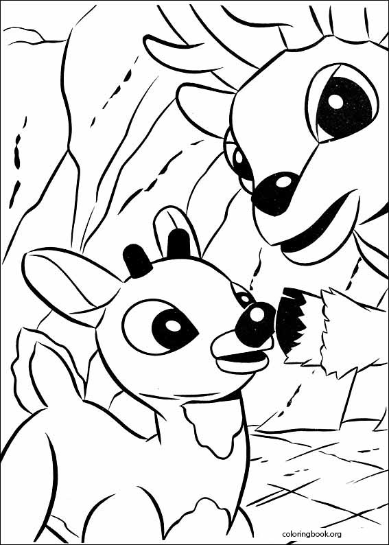 Rudolph The Red-Nosed Reindeer coloring page (038)