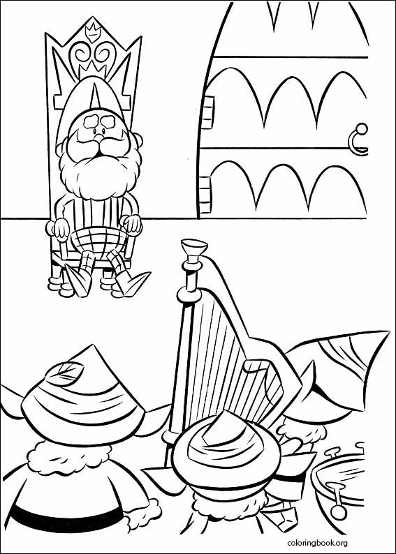 Rudolph The Red-Nosed Reindeer coloring page (041)