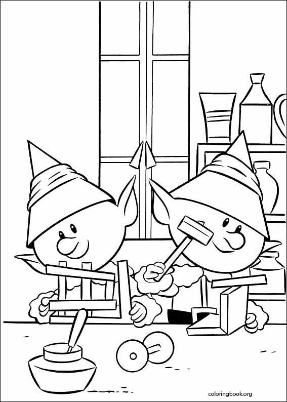 Rudolph The Red-Nosed Reindeer coloring page (046)