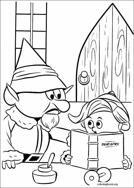 Rudolph The Red-Nosed Reindeer coloring page (055)