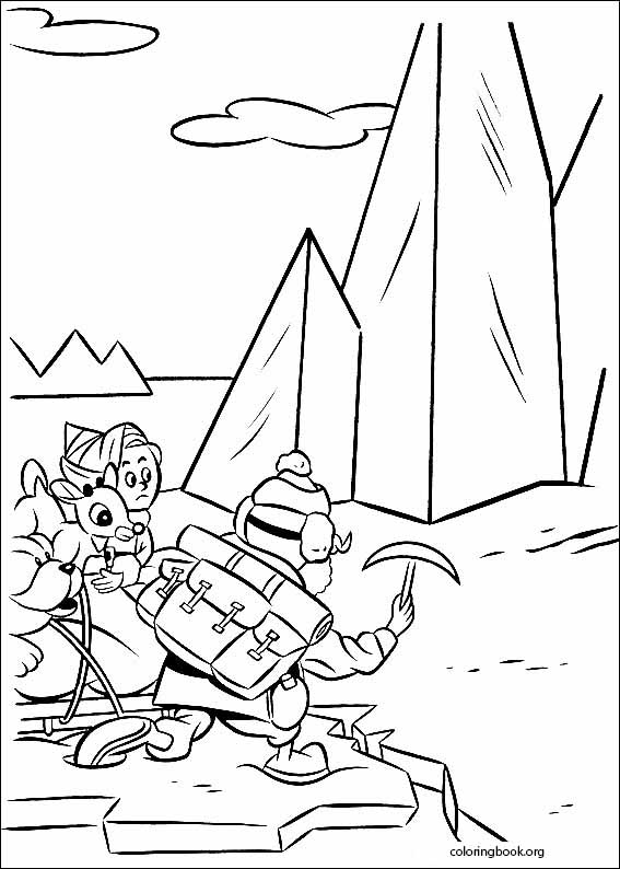 Rudolph The Red-Nosed Reindeer coloring page (063)
