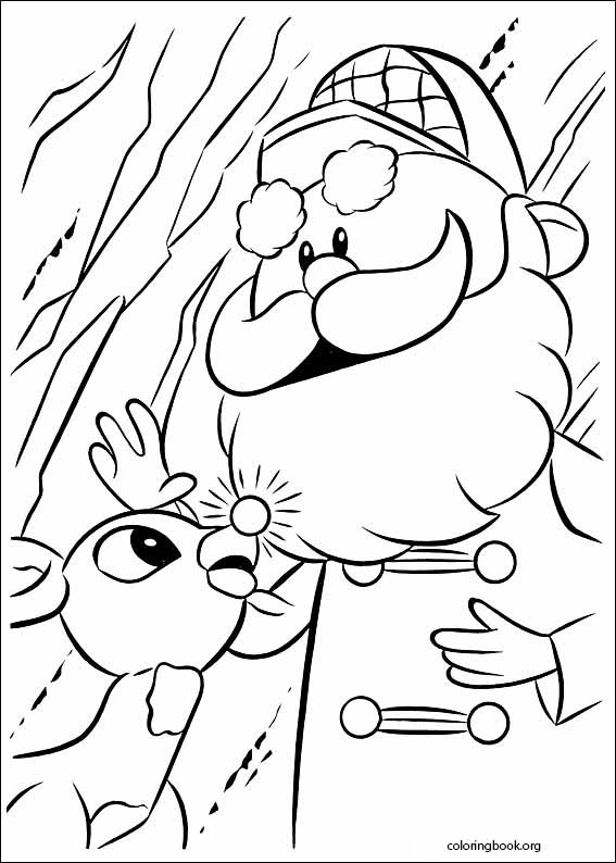 Rudolph The Red-Nosed Reindeer coloring page (073)