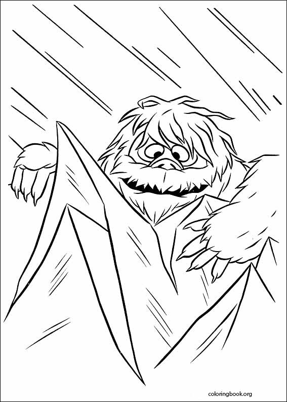 Rudolph The Red-Nosed Reindeer coloring page (076)