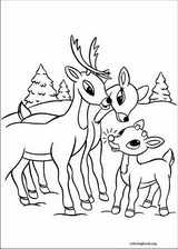 Rudolph The Red-Nosed Reindeer coloring page (002)