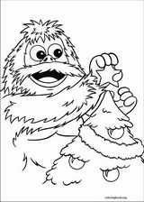 Rudolph The Red-Nosed Reindeer coloring page (019)