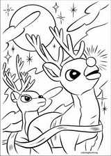 Rudolph The Red-Nosed Reindeer coloring page (022)