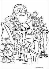 Rudolph The Red-Nosed Reindeer coloring page (037)