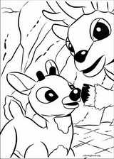 Rudolph The Red-Nosed Reindeer coloring page (038)