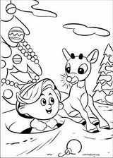 Rudolph The Red-Nosed Reindeer coloring page (042)