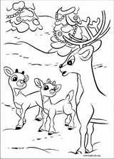 Rudolph The Red-Nosed Reindeer coloring page (064)