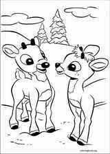 Rudolph The Red-Nosed Reindeer coloring page (067)