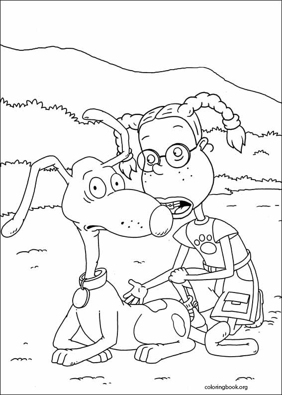 Rugrats coloring page (001)