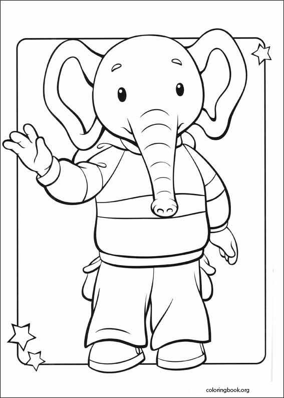 Rupert Bear coloring page (011)