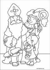 Saint Nicholas coloring page (003)
