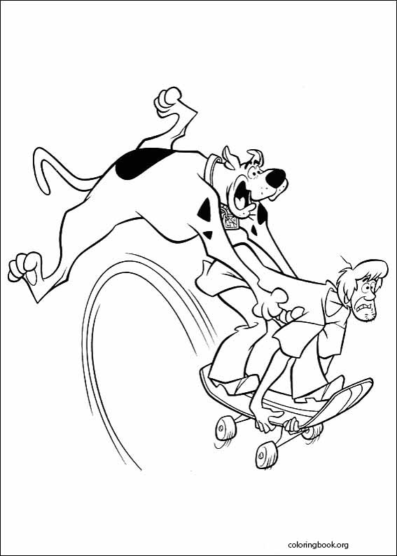 Scooby-Doo coloring page (019)