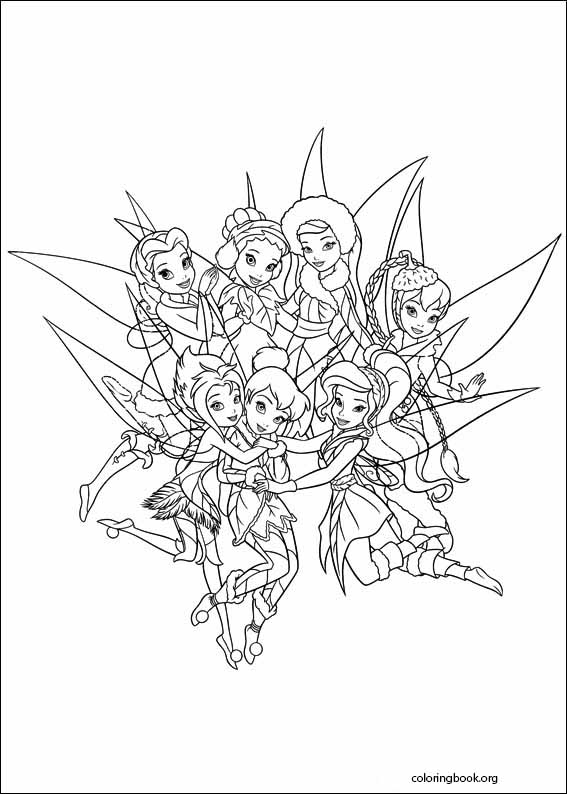 Secret Of The Wings coloring page (004)