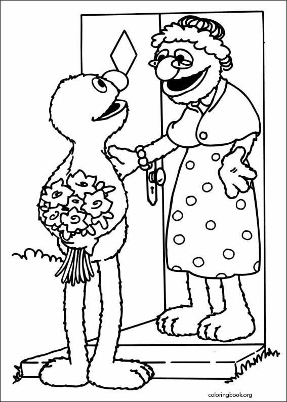 Sesame Street coloring page (002)