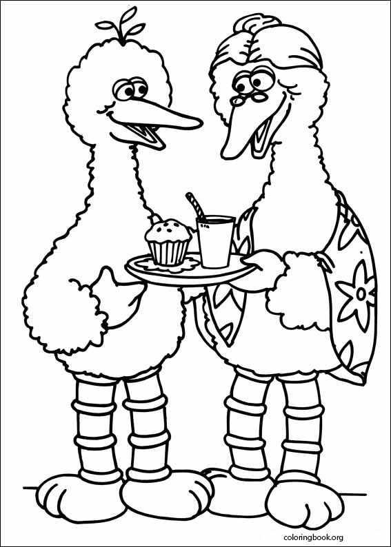 Sesame Street coloring page (003)