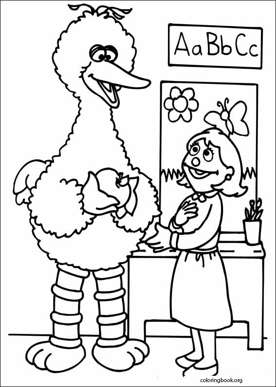Sesame Street coloring page (008)