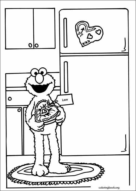 Sesame Street coloring page (012)