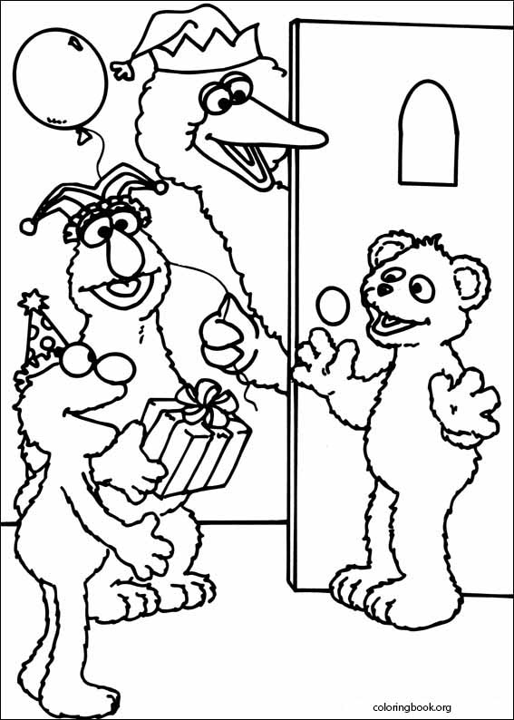 Sesame Street coloring page (013)