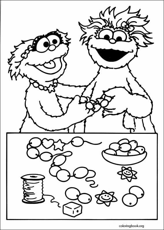 Sesame Street coloring page (016)