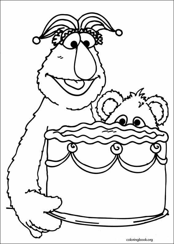 Sesame Street coloring page (017)