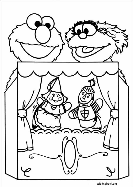 Sesame Street coloring page (020)