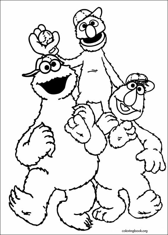 Sesame Street coloring page (021)