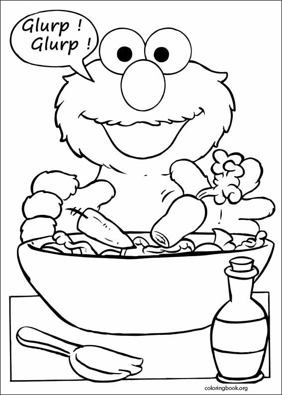 Sesame Street coloring page (022)