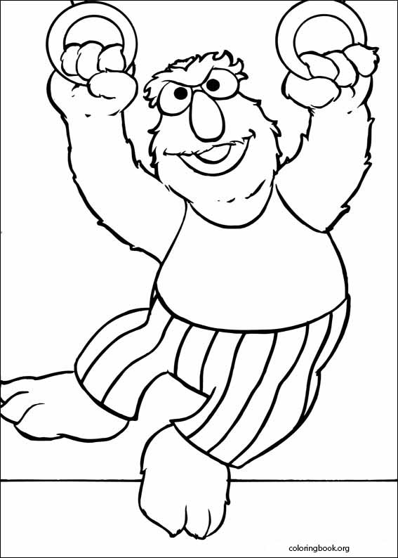 Sesame Street coloring page (023)