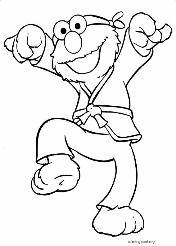 Sesame Street coloring page (025)
