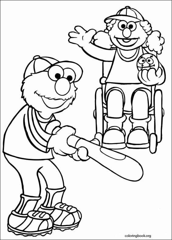 Sesame Street coloring page (027)