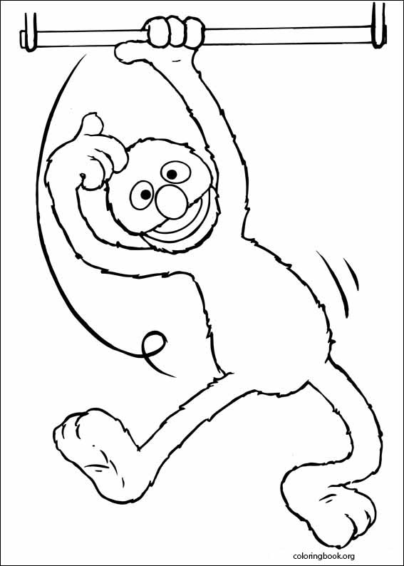 Sesame Street coloring page (029)