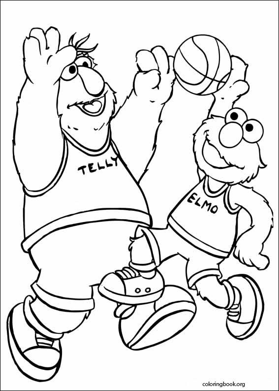 Sesame Street coloring page (032)
