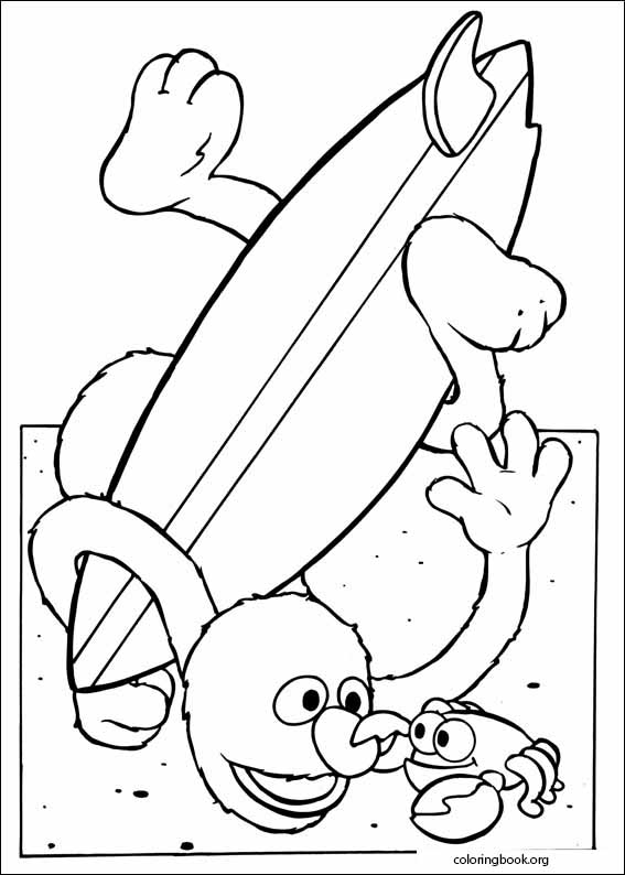 Sesame Street coloring page (036)
