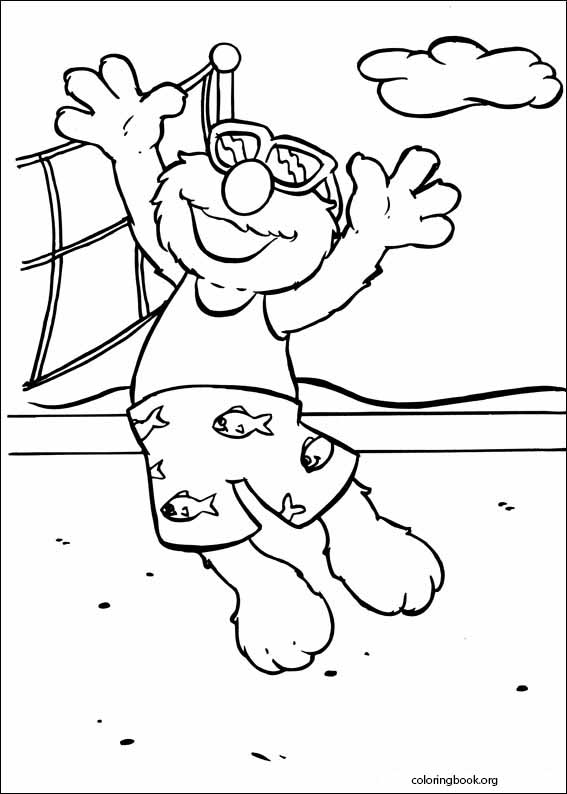 Sesame Street coloring page (037)