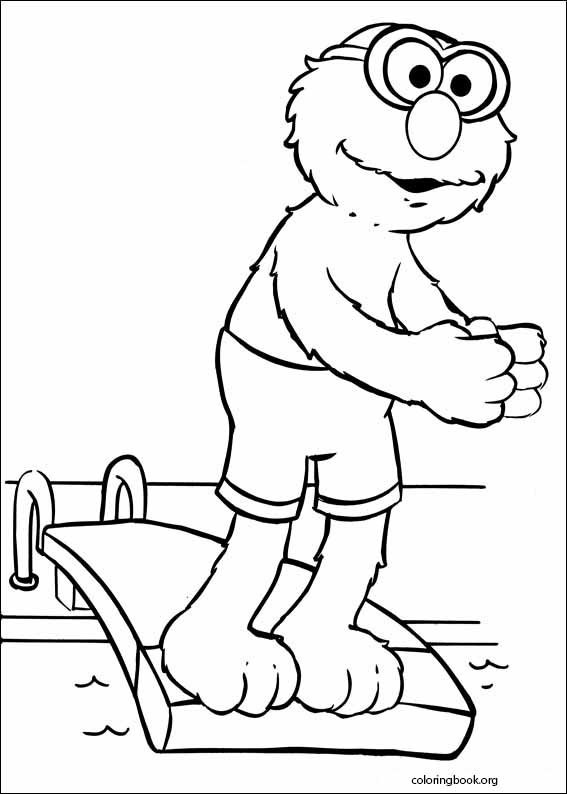 Sesame Street coloring page (045)