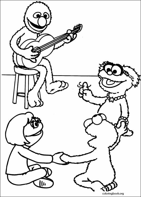 Sesame Street coloring page (047)