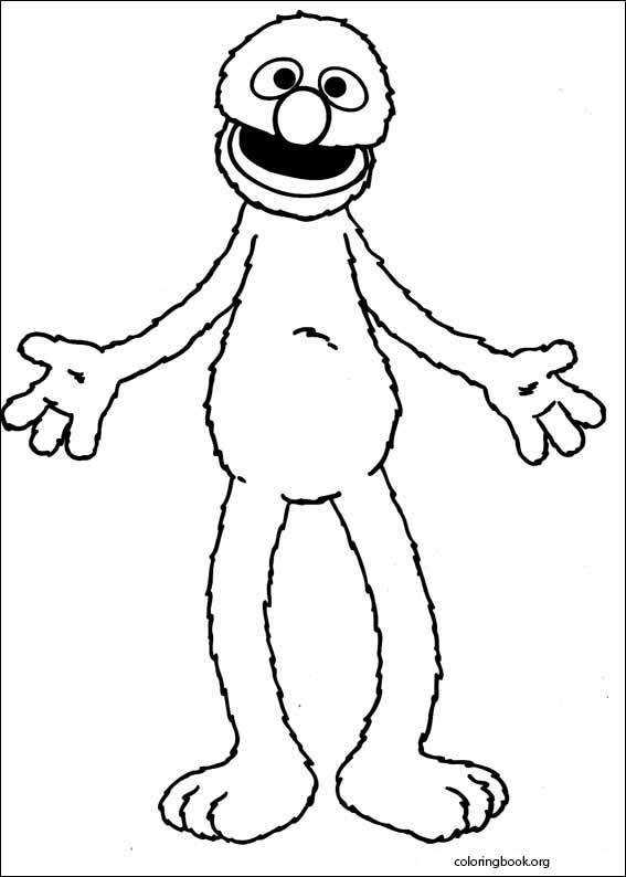 Sesame Street coloring page (051)