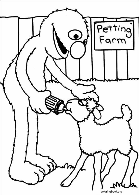 Sesame Street coloring page (059)