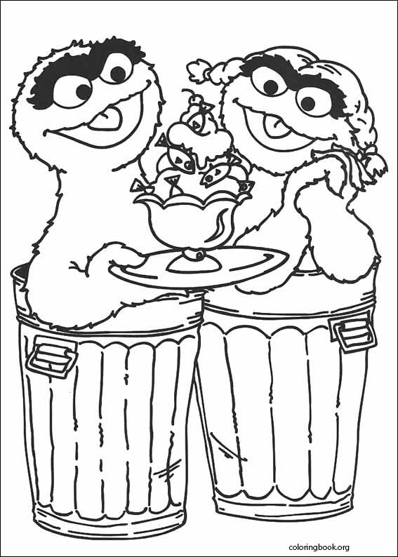 Sesame Street coloring page (064)