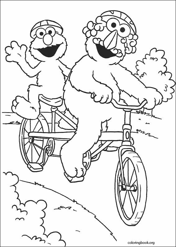 Sesame Street coloring page (073)