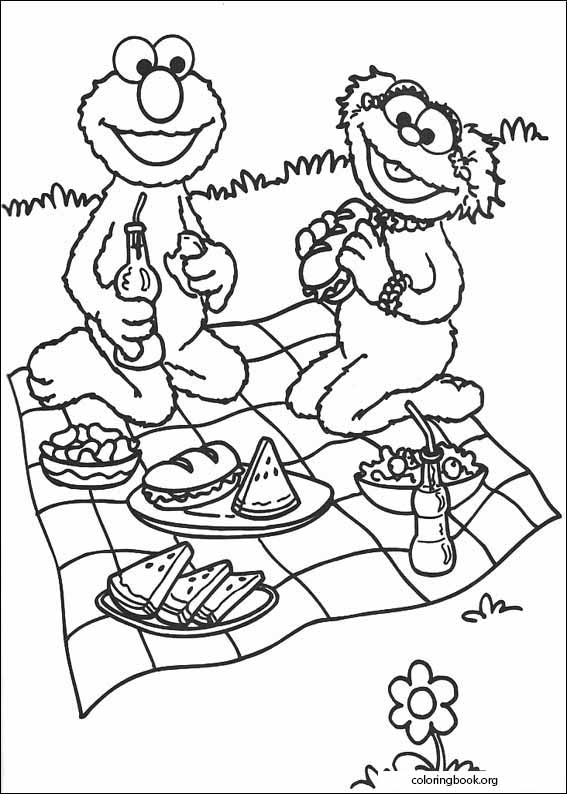 Sesame Street coloring page (075)