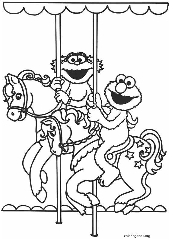 Sesame Street coloring page (080)