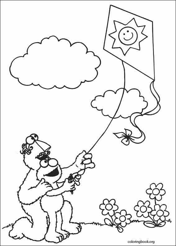 Sesame Street coloring page (081)