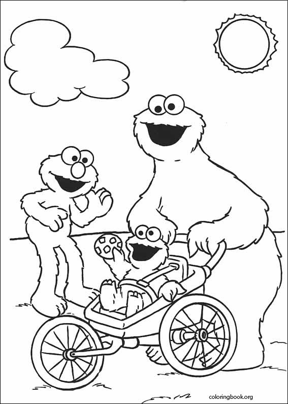 Sesame Street coloring page (082)
